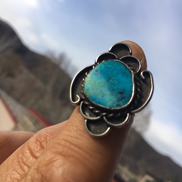 💙Old Pawn Turquoise Ring💙 - Picture 7 of 8